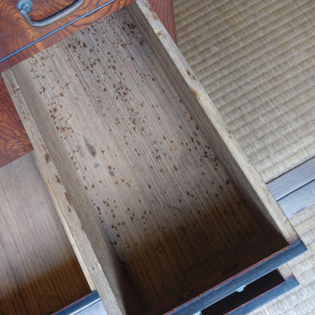 木製　長火鉢 レトロ　引き出し付き