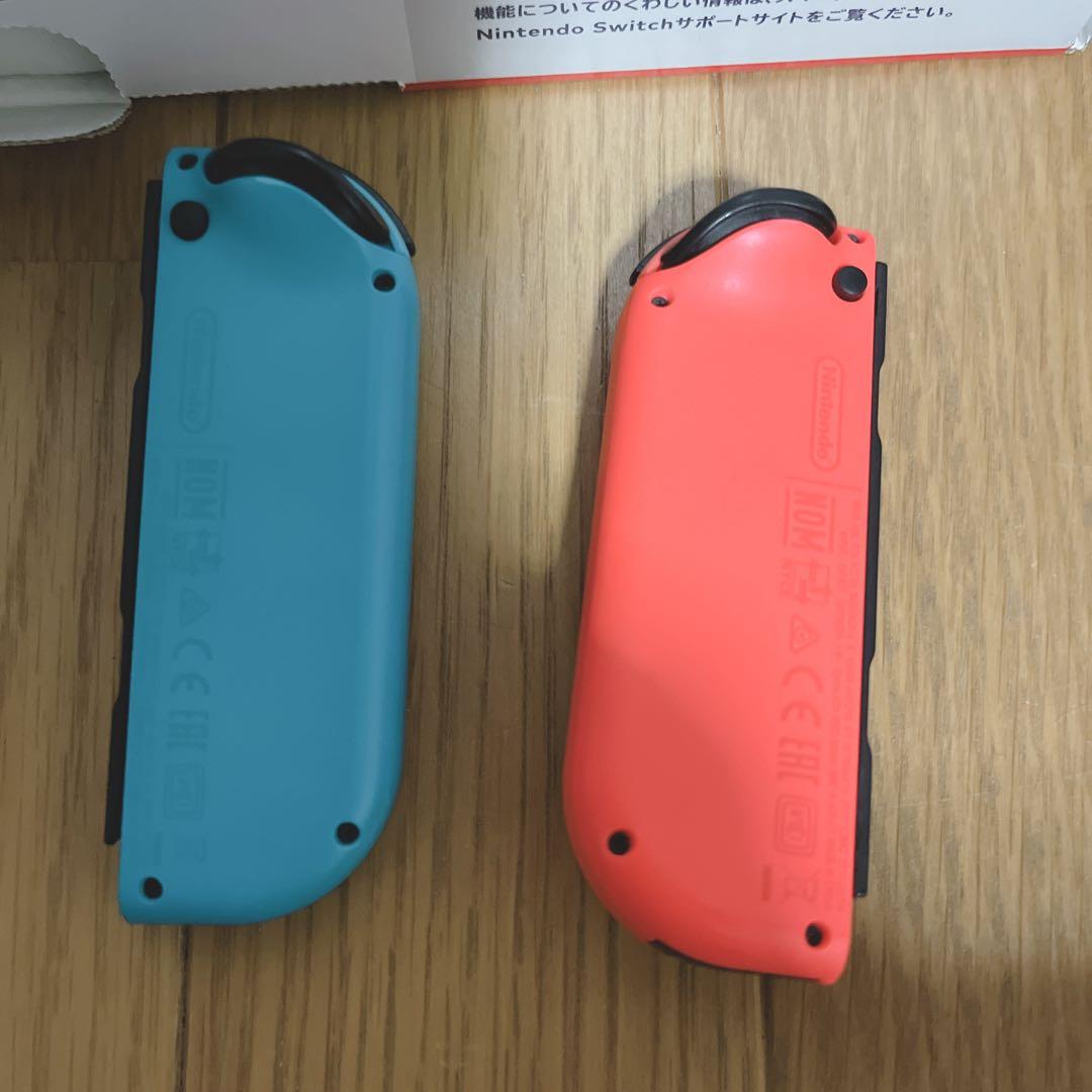 バッテリー強化型 Nintendo Switch 本体 赤青