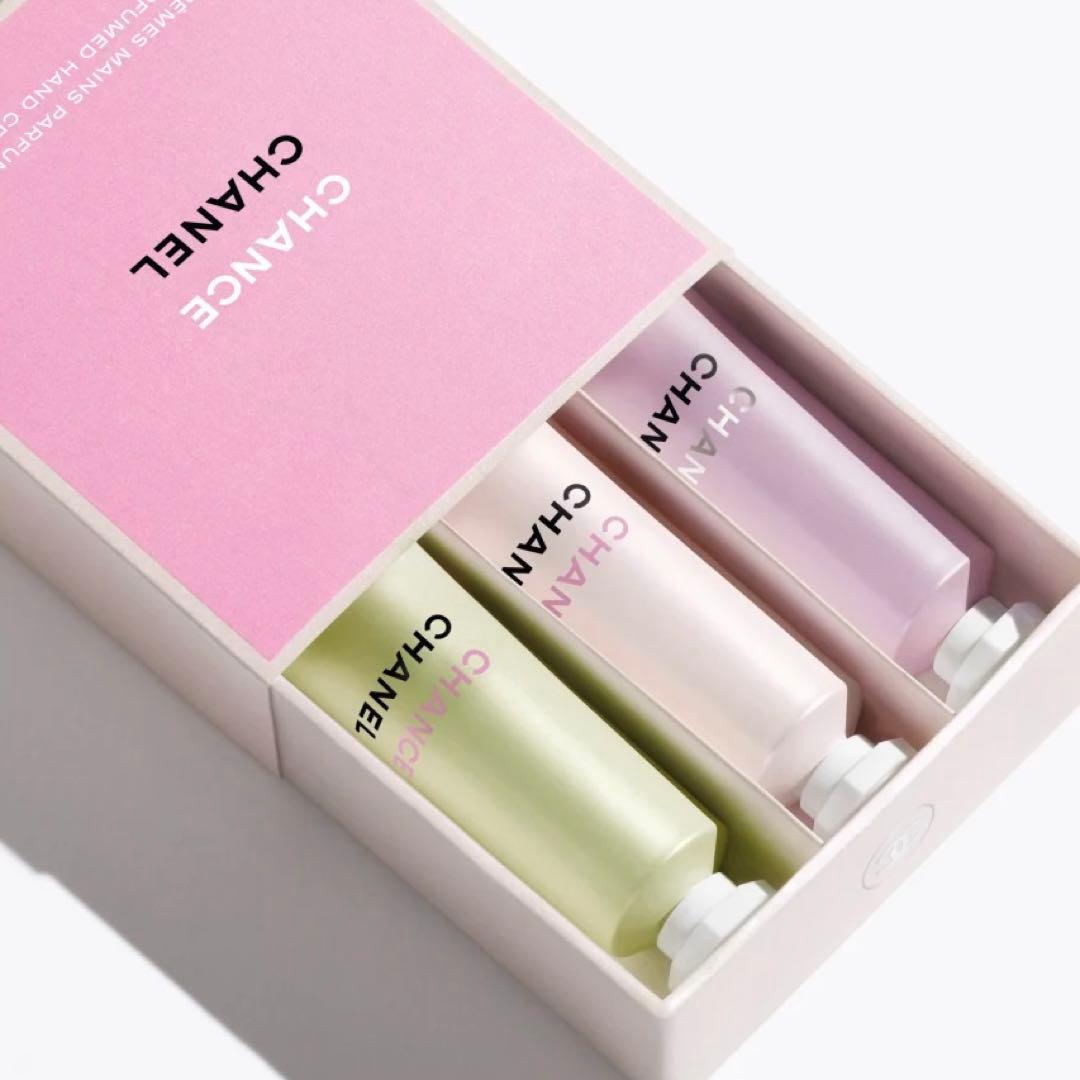 新品未使用　CHANEL　シャネル　ハンドクリーム　チャンス　クレームマン