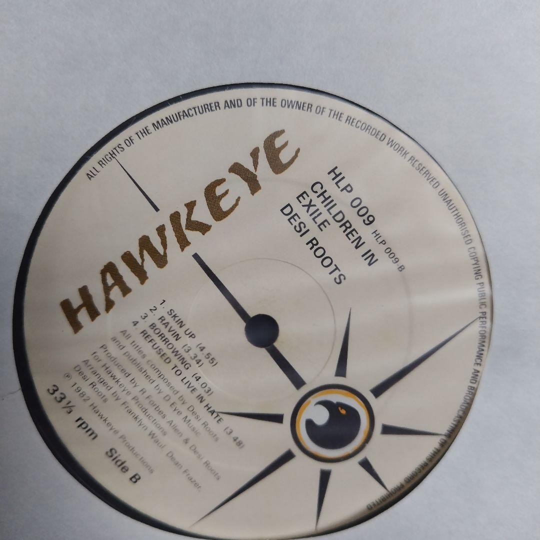 美品LP オリジナル Desi Roots CHILDREN IN EXILE