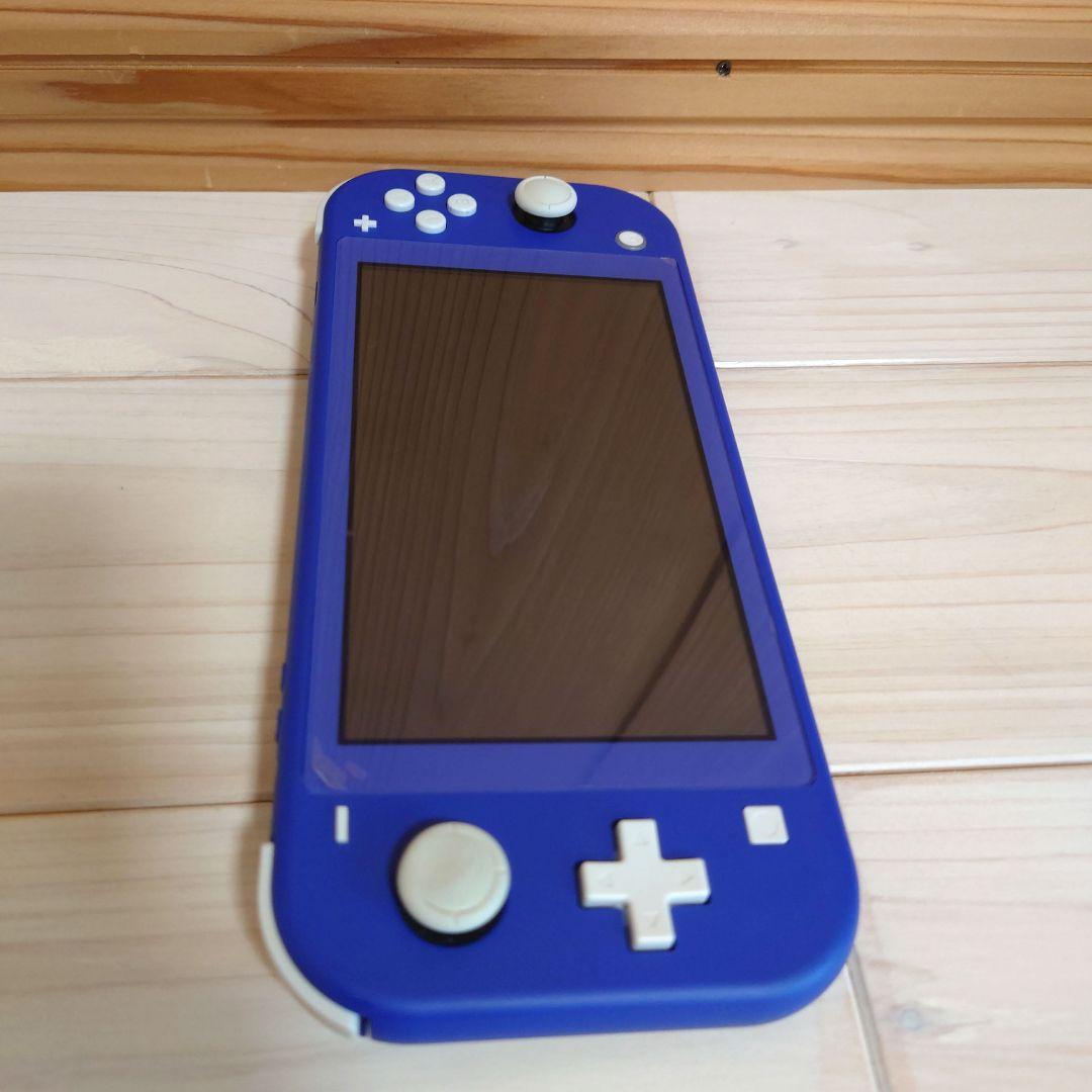 【美品】Nintendo Switch Lite 青　ブルー　ACアダプター付き