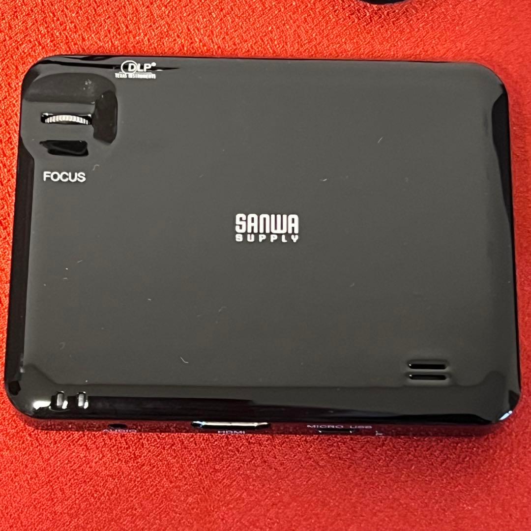 ポータブルプロジェクター ミニプロジェクター　サンワサプライ400-PRJ023