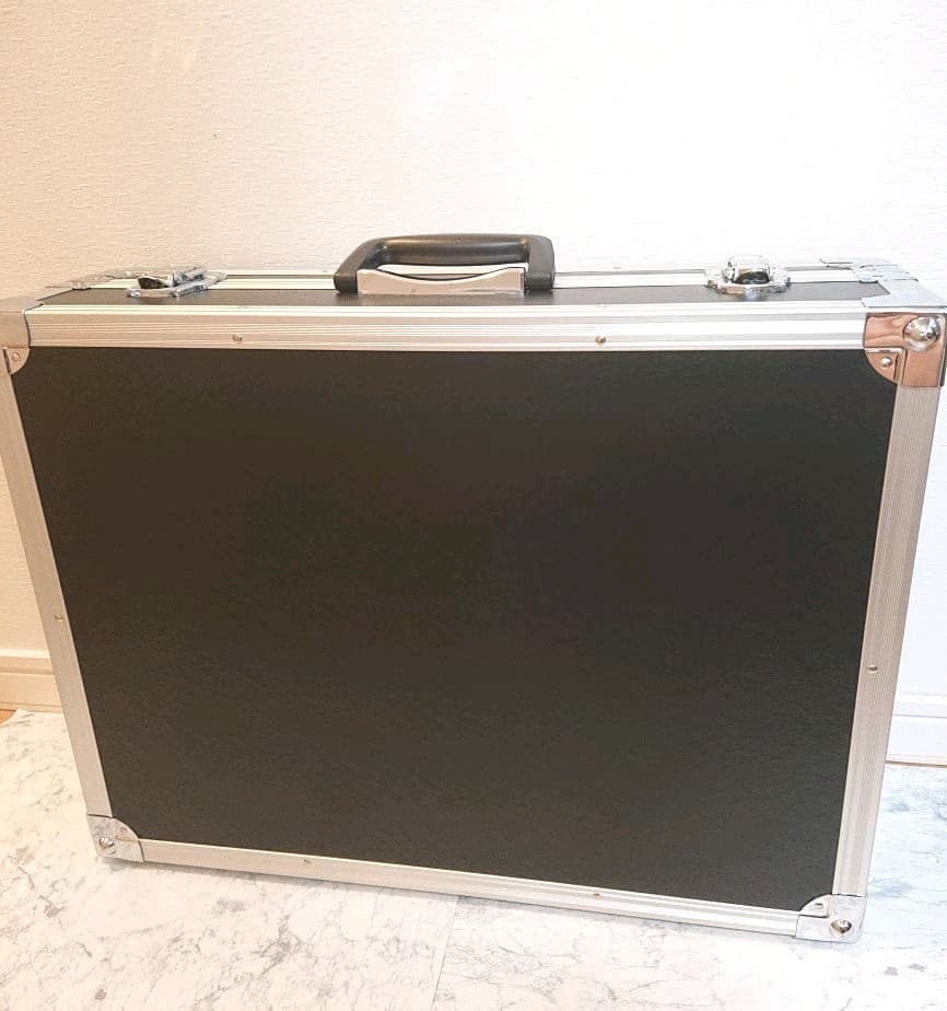 アルミトランク ジュラルミンケース 黒 ブラック