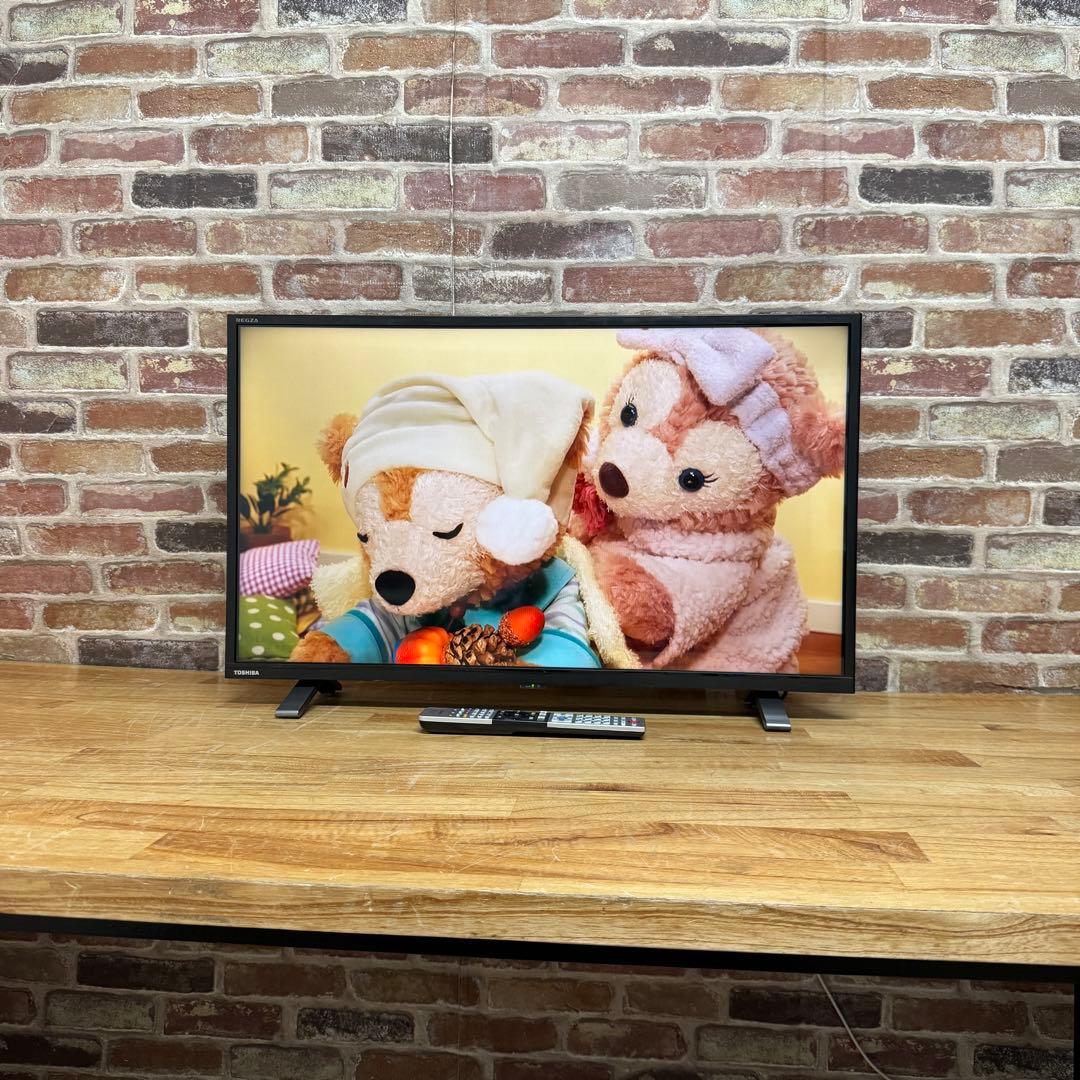 東芝 32V型 液晶テレビ 32V34 REGZA スマートテレビ 動画アプリ○