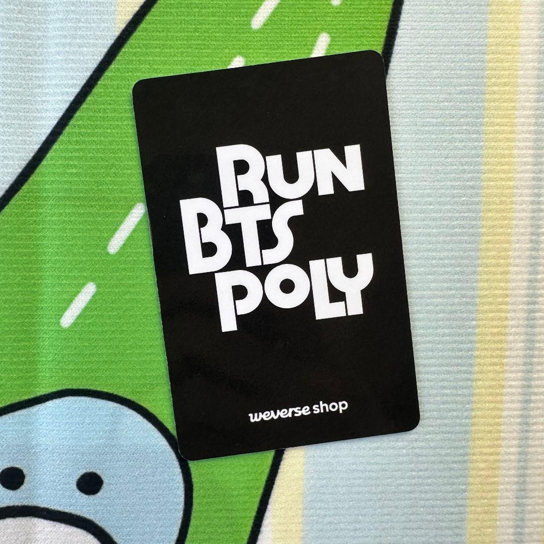BTS RUN POLY HIGHLIGHT PACKAGE ジン トレカ