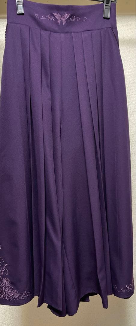 期間限定価格！Amavel 袴パンツ パープル 美品 和風 袴コーデ