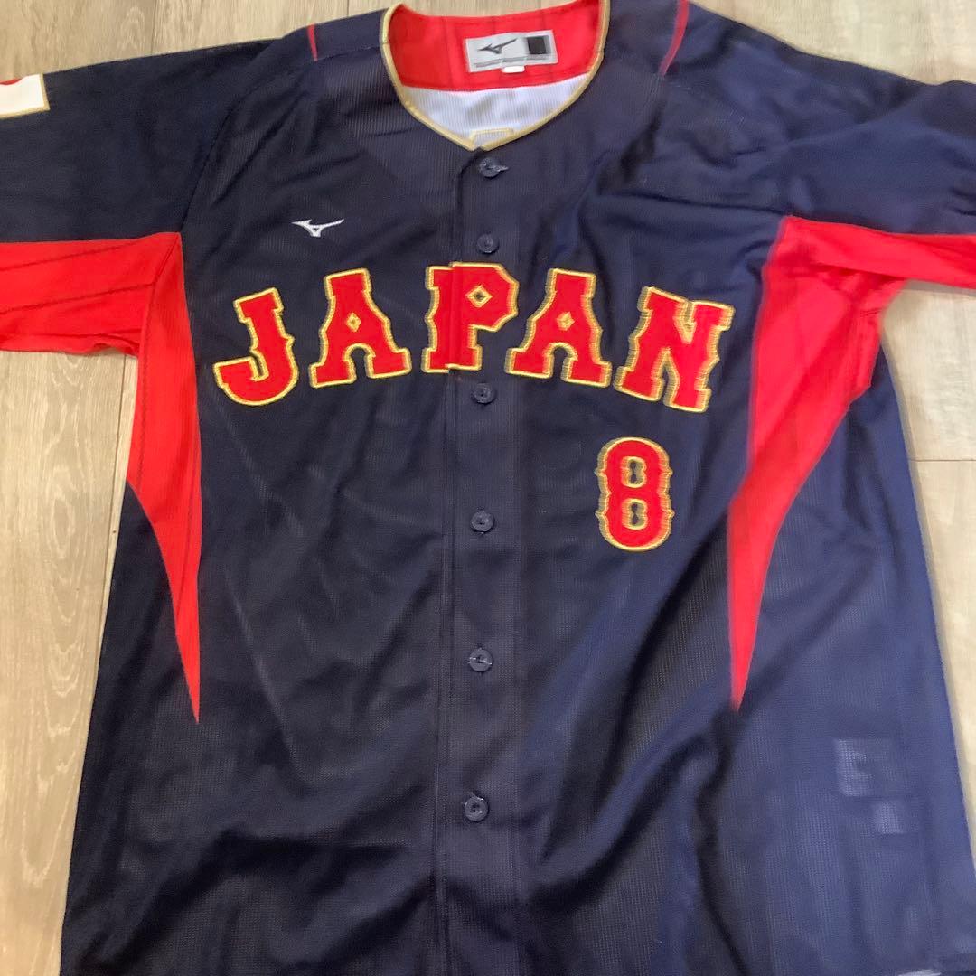 福岡ソフトバンクホークス　近藤健介　侍ジャパンユニフォーム　Lサイズ