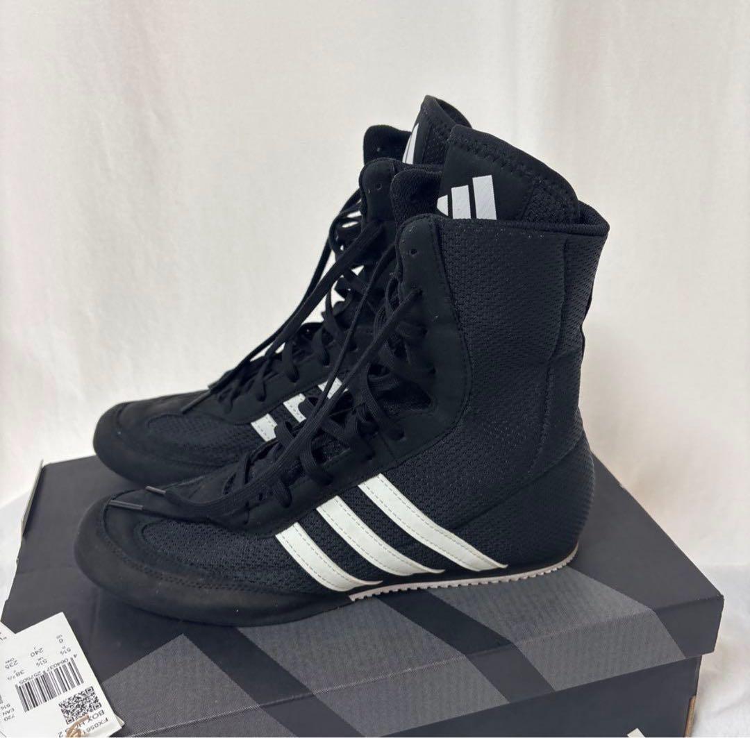 adidas boxhog2 ボクシングシューズハイカット ブラック