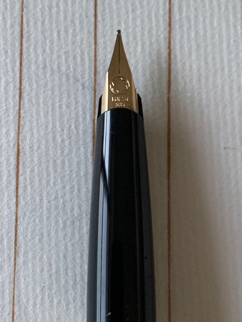 MONTBLANC クラシック 万年筆 14K ペン先 F