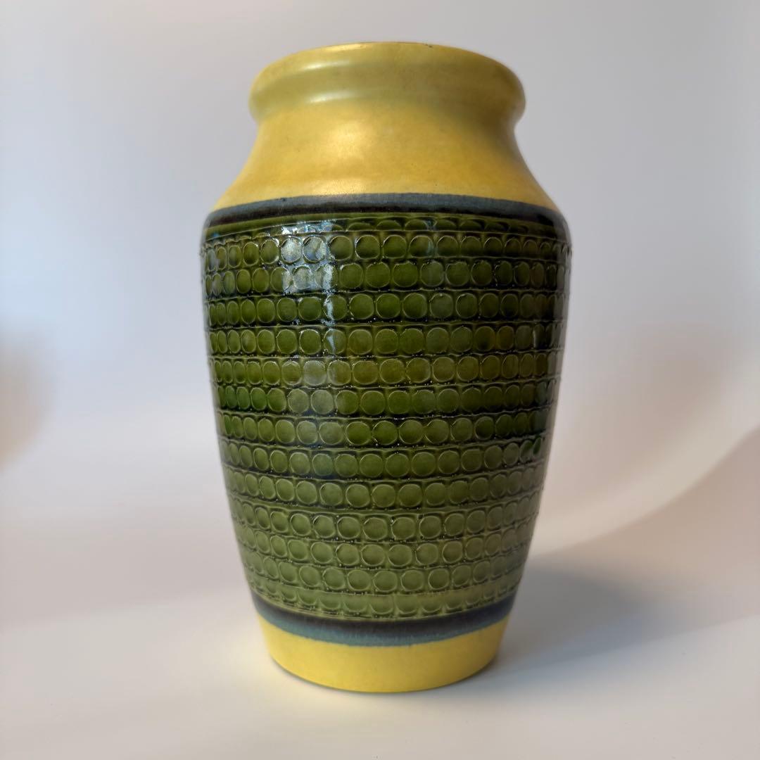 【BAY】 22cm (fat lava ファットラバ） ビンテージ 花瓶