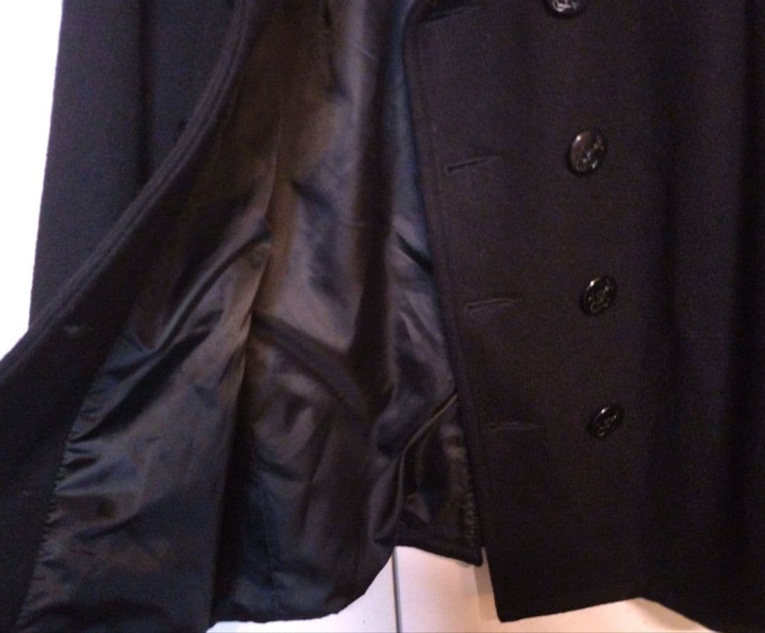 Schott U.S. 740N Pea Jacket サイズ40 黒