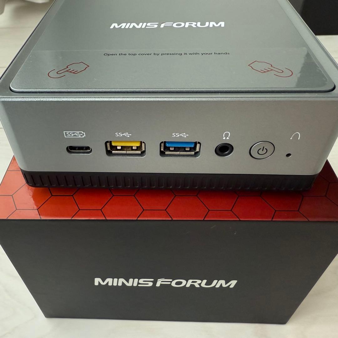 MINISFORUM ミニPC UM350 16GB, 256GB