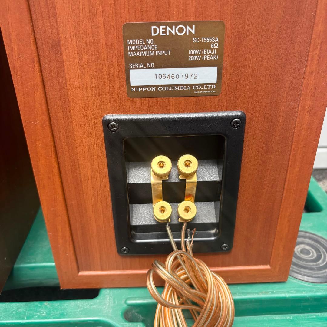 DENON トールボーイ スピーカー システム ② SC-T555SA ペア