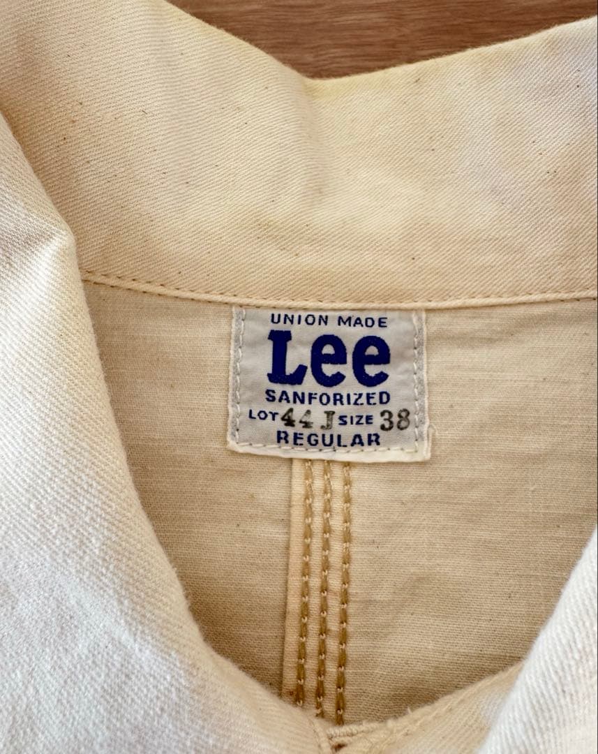 Lee 44j カバーオール 復刻 Mサイズ38