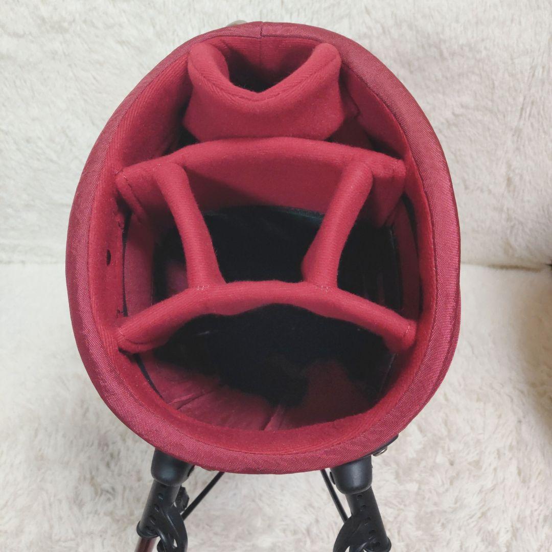 ONOFF★オノフ★9.0型★軽量★良品★スタンド(RED)キャディバッグ