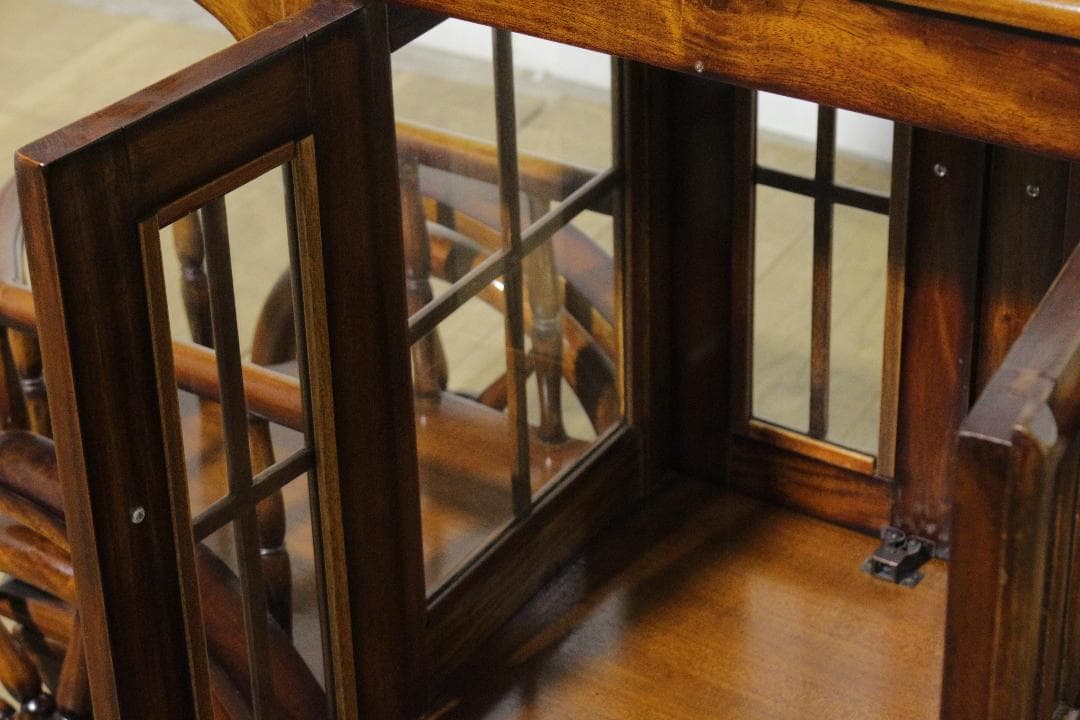 マホガニー家具★シンデレラワゴン★キッチンワゴン★良品★