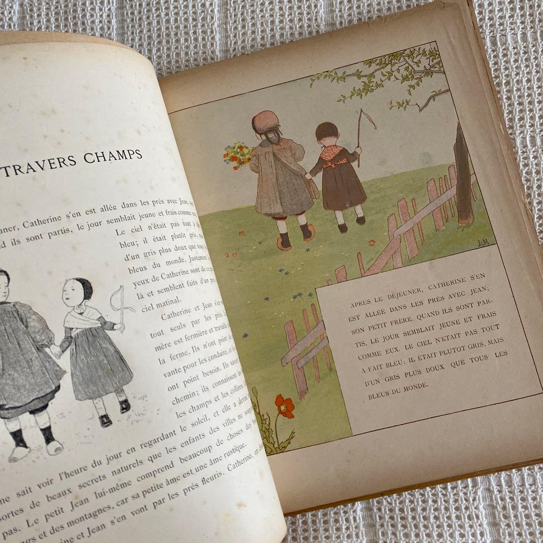 【希少】フランスの絵本ブーテ・ド・モンヴェ ル洋書 古書アンティーク