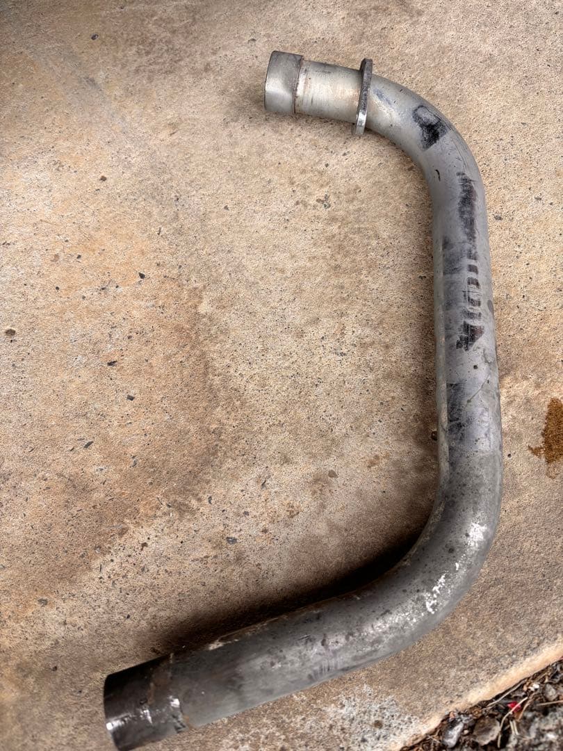 CB400SF NC31 ＤＪガニマタ６分割マフラー メッキ アウター