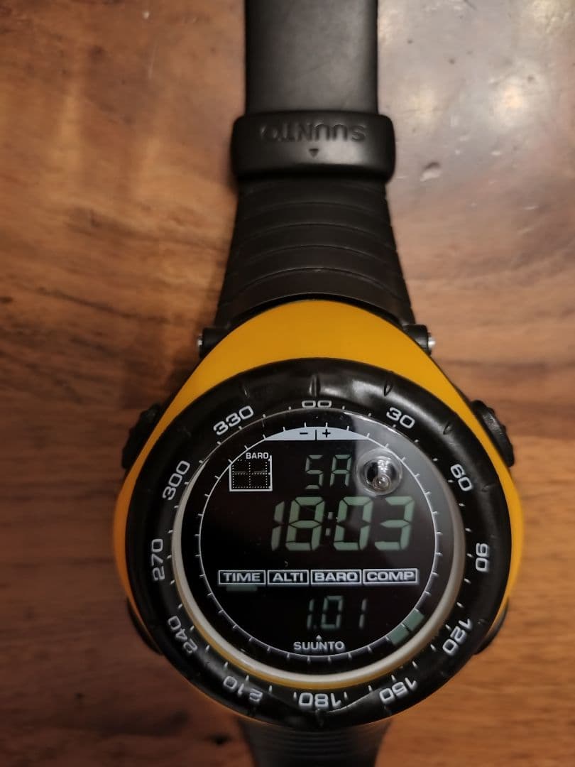 超美品 SUUNTO VECTOR Yellow スント ベクター イエロー