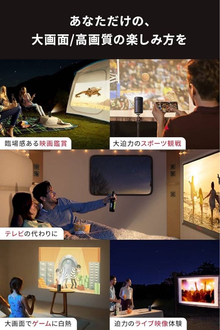 動作確認済み　ネビュラ カプセル2 プロジェクター