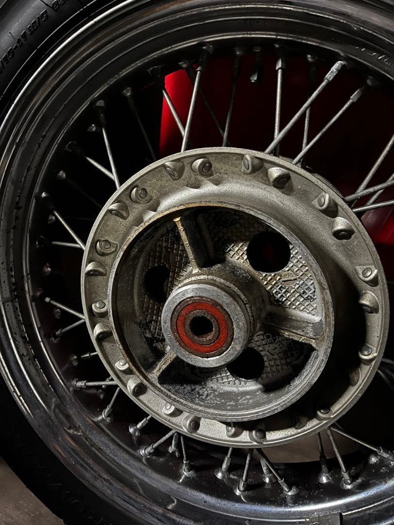 Dunlop スポークホイール タイヤセット
