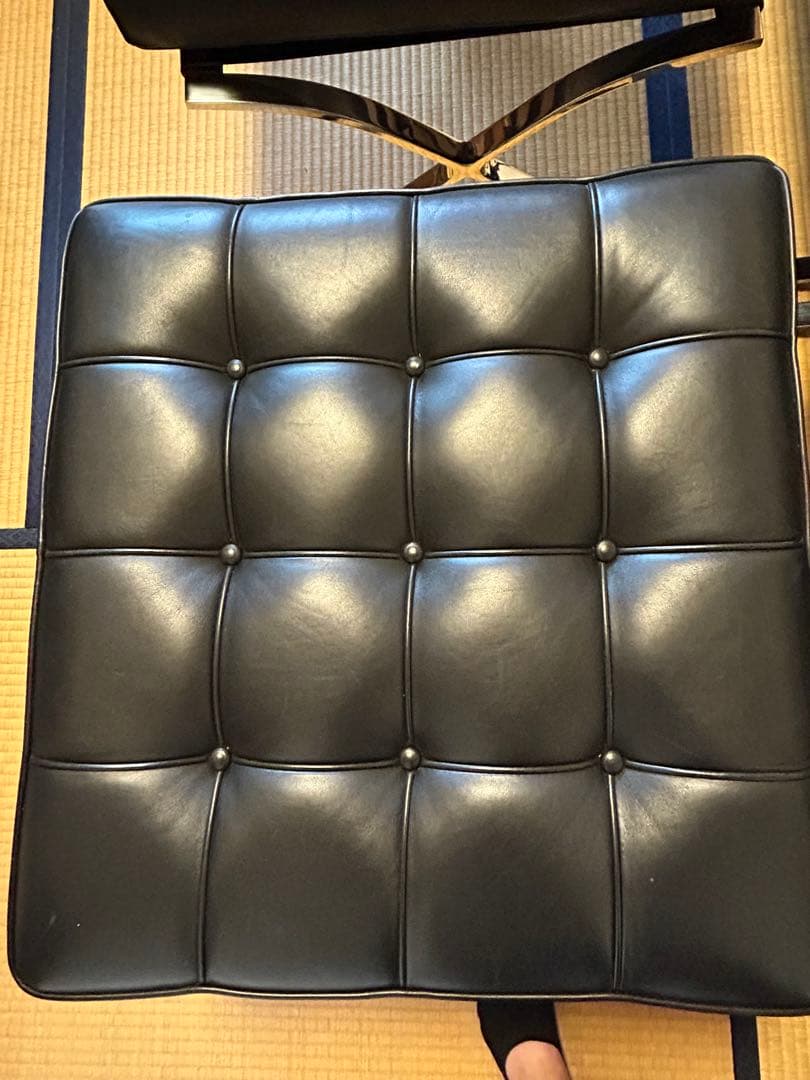 ✳︎carrem✳︎ E-Comfort バルセロナチェア　オットマン付き