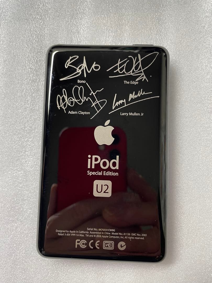 iPod classic 30GB U2モデル　MA664J 新品バッテリー