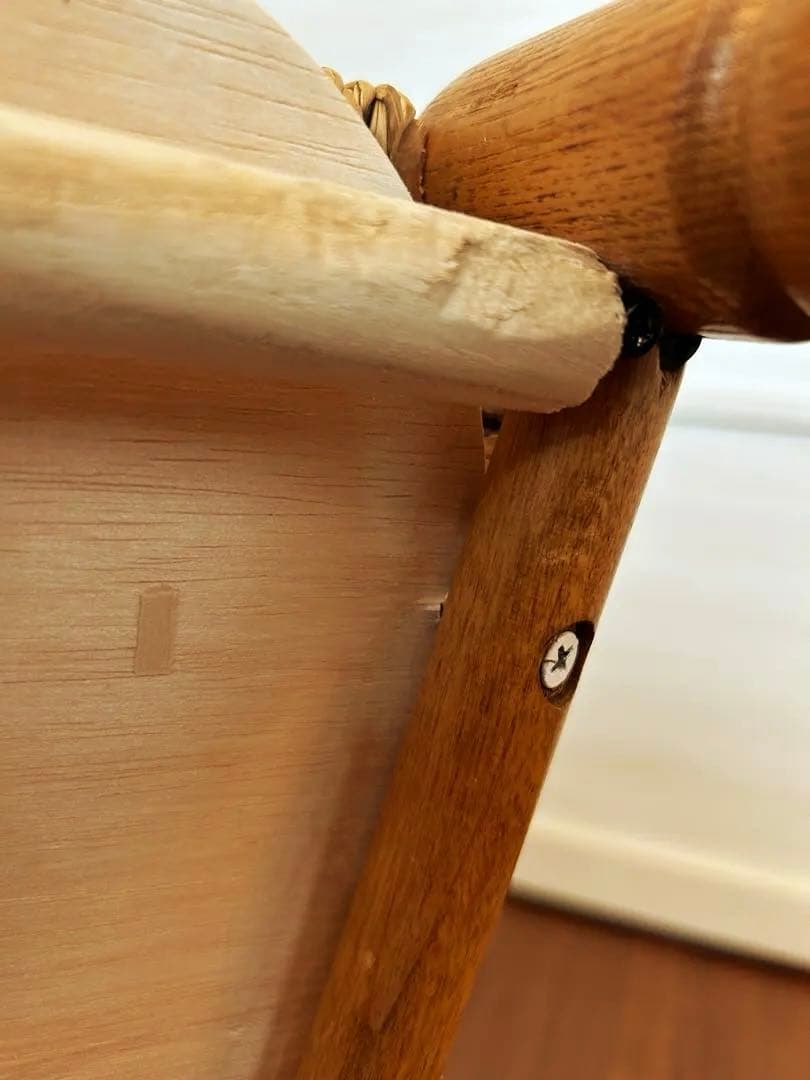 アントステラ(AUNT STELLA)のラダーバック・チェア②リペア済み