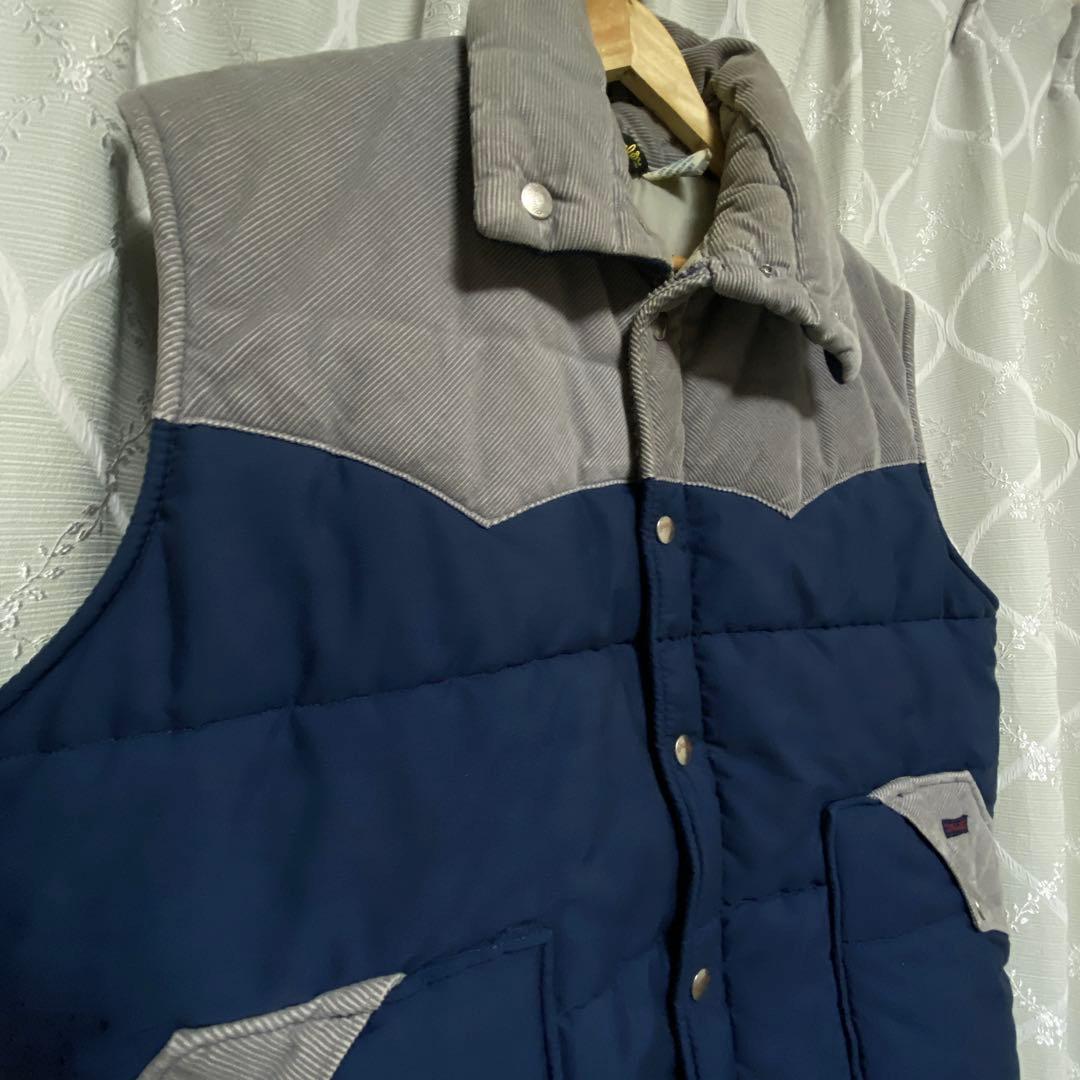 【USA製】Wrangler 70s ヴィンテージ　中綿 ダウンベスト L