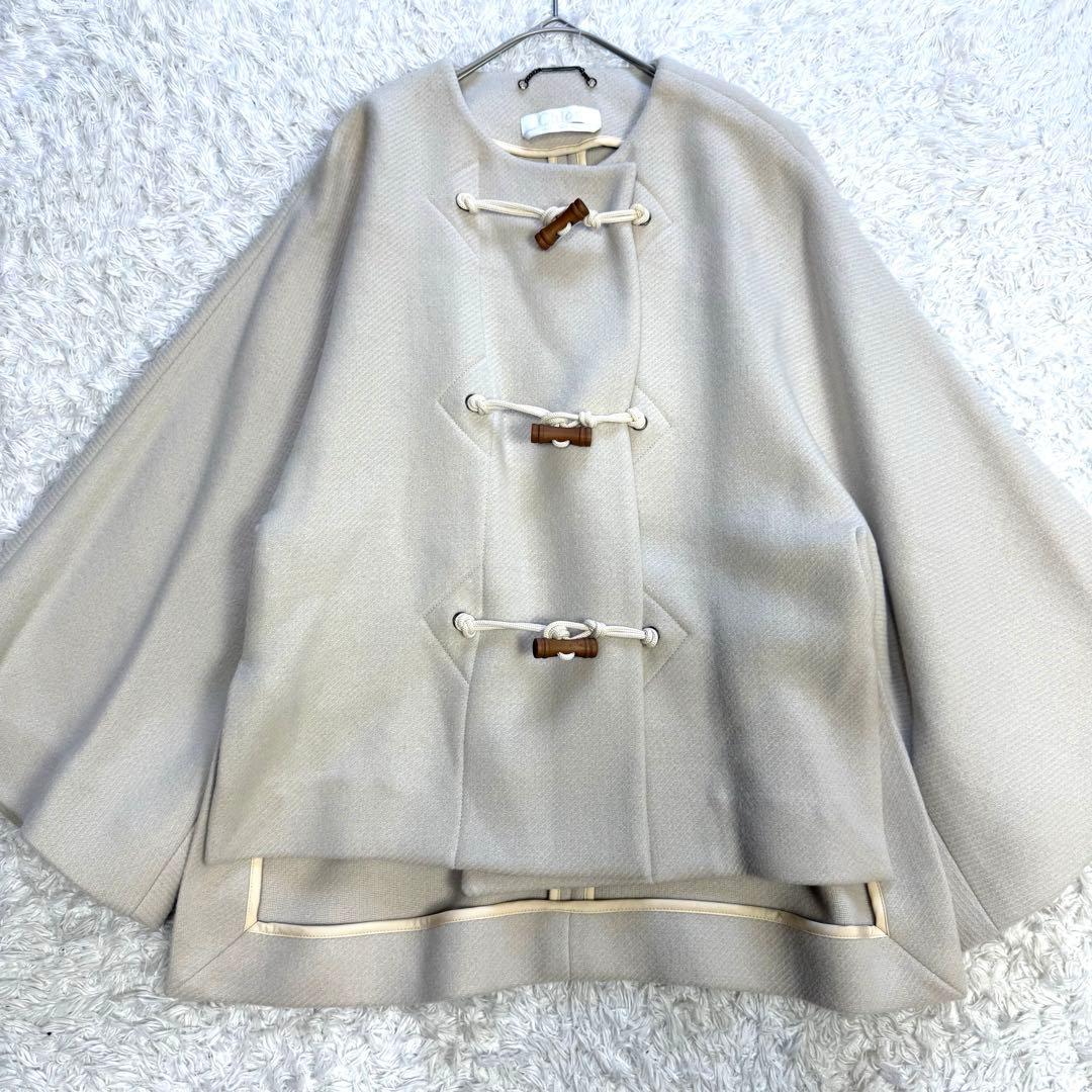 美品★Chloe★大草直子さん着用★バージンウール★ショートブルゾン★