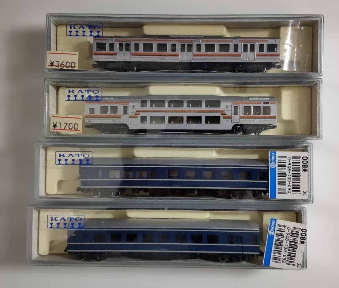 KATO　関水金属　鉄道模型　カプラーN取り付け可能車　12両