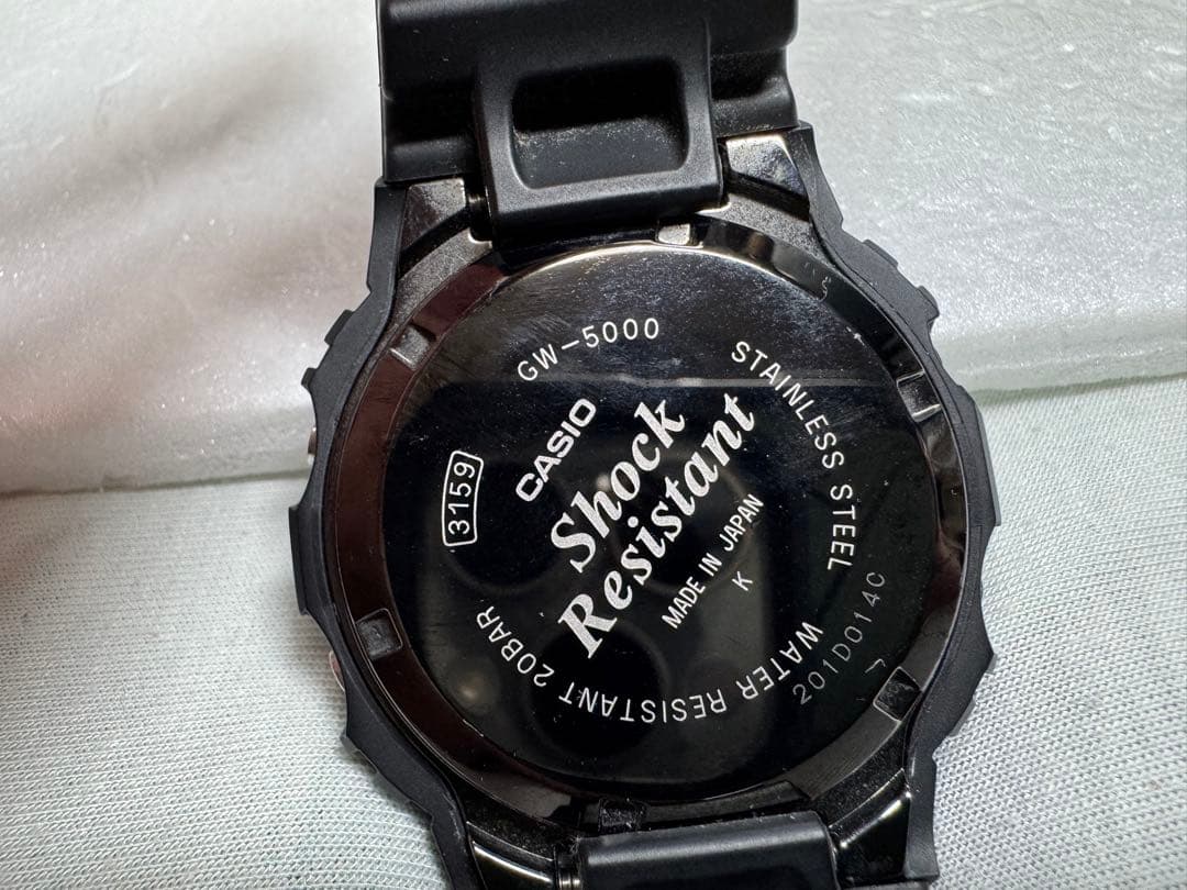 カシオ　Gショック　GW-5000 スクリューバック　日本製