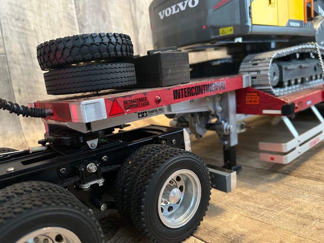 r*o様 タミヤ1/14 トレーラー 重機運搬車