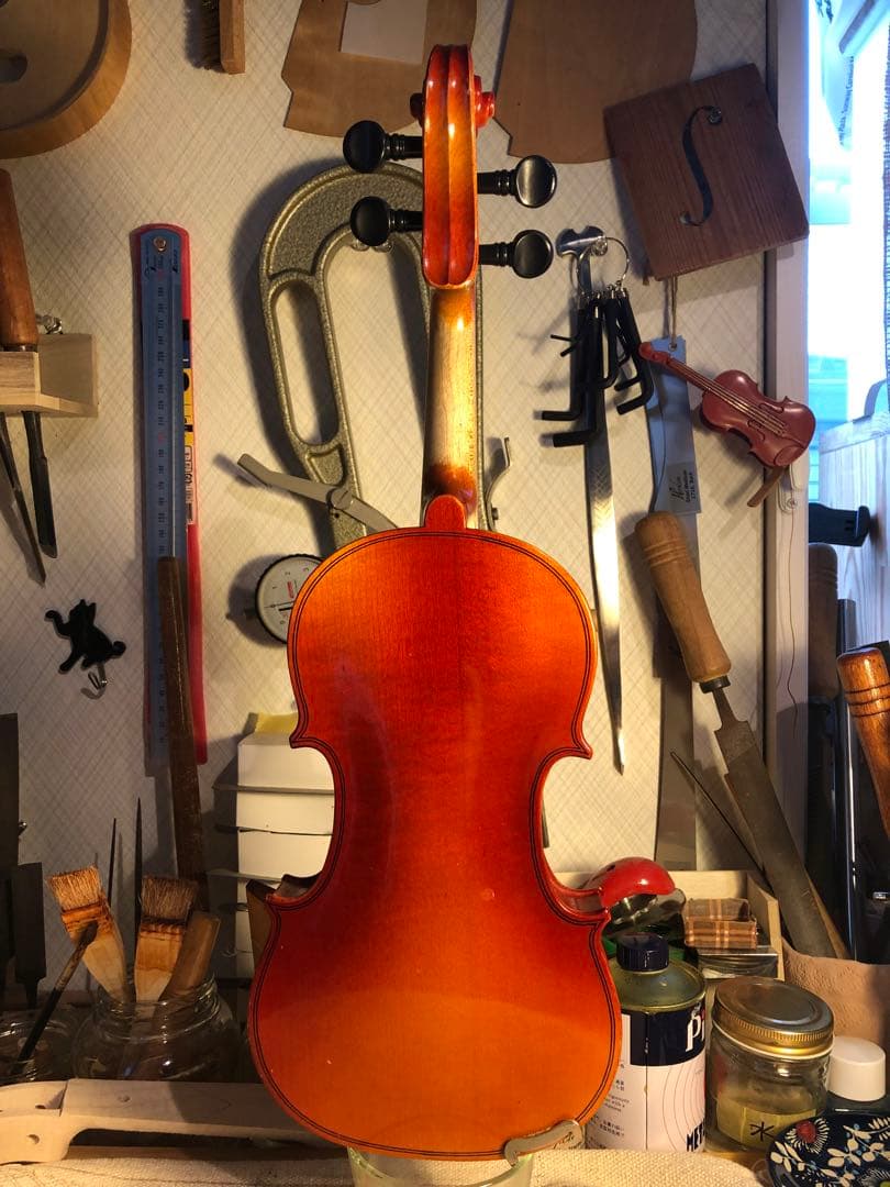 【駒&魂柱調整済】Suzuki分数バイオリンNo220 1/10 1991