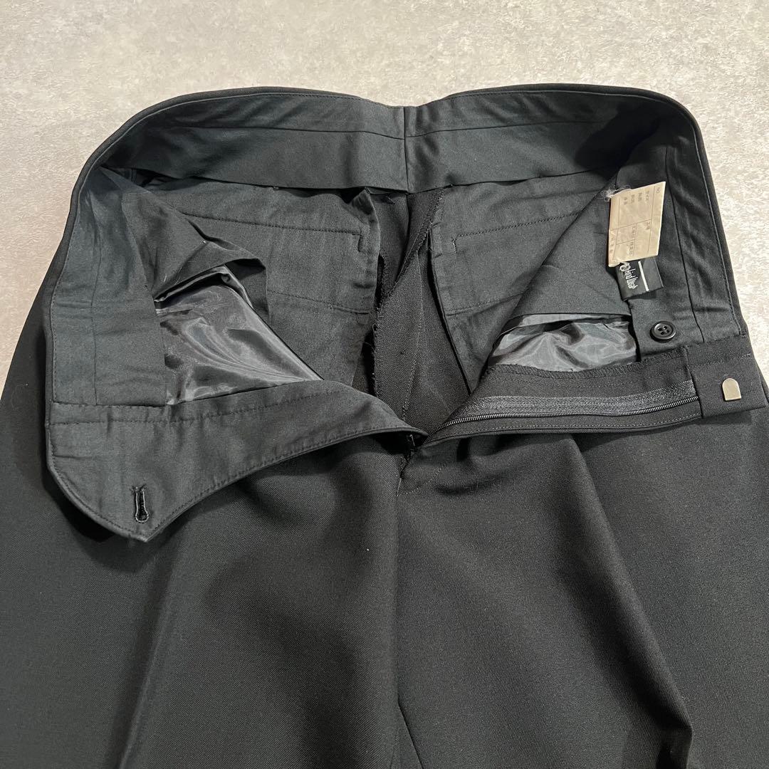 90s ヴィンテージ ダブルスーツ セットアップ 成人式 ブラックL