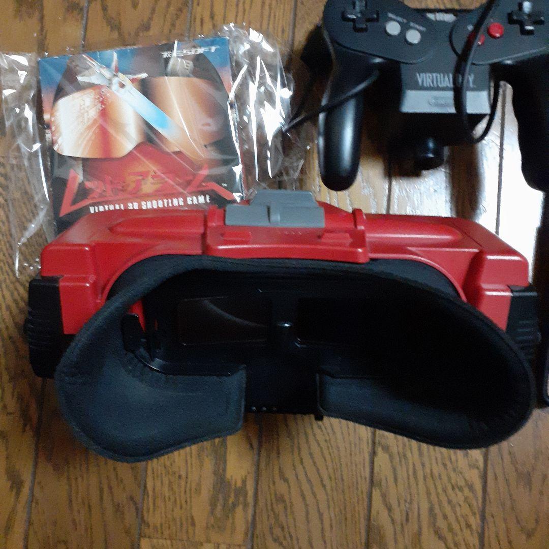 バーチャルボーイ本体　箱なし　ACアダプタタップ、レッドアラーム　テトリスセット