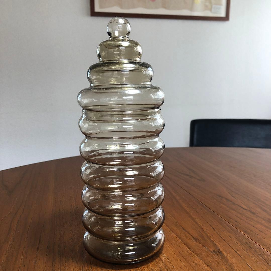 ホルムガード　holmegaard ヴィンテージ花瓶　小物入れ　フラワーベース