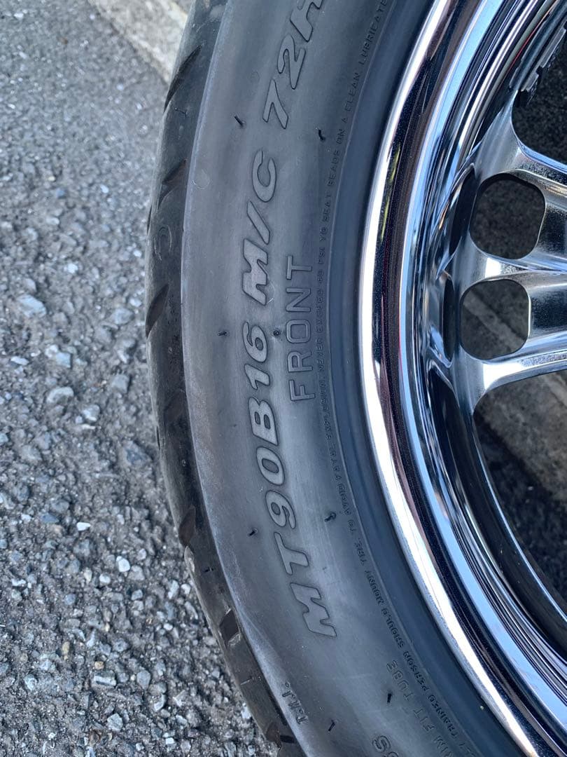 ハーレー ソフテイル ホイル 16インチ 前後セット