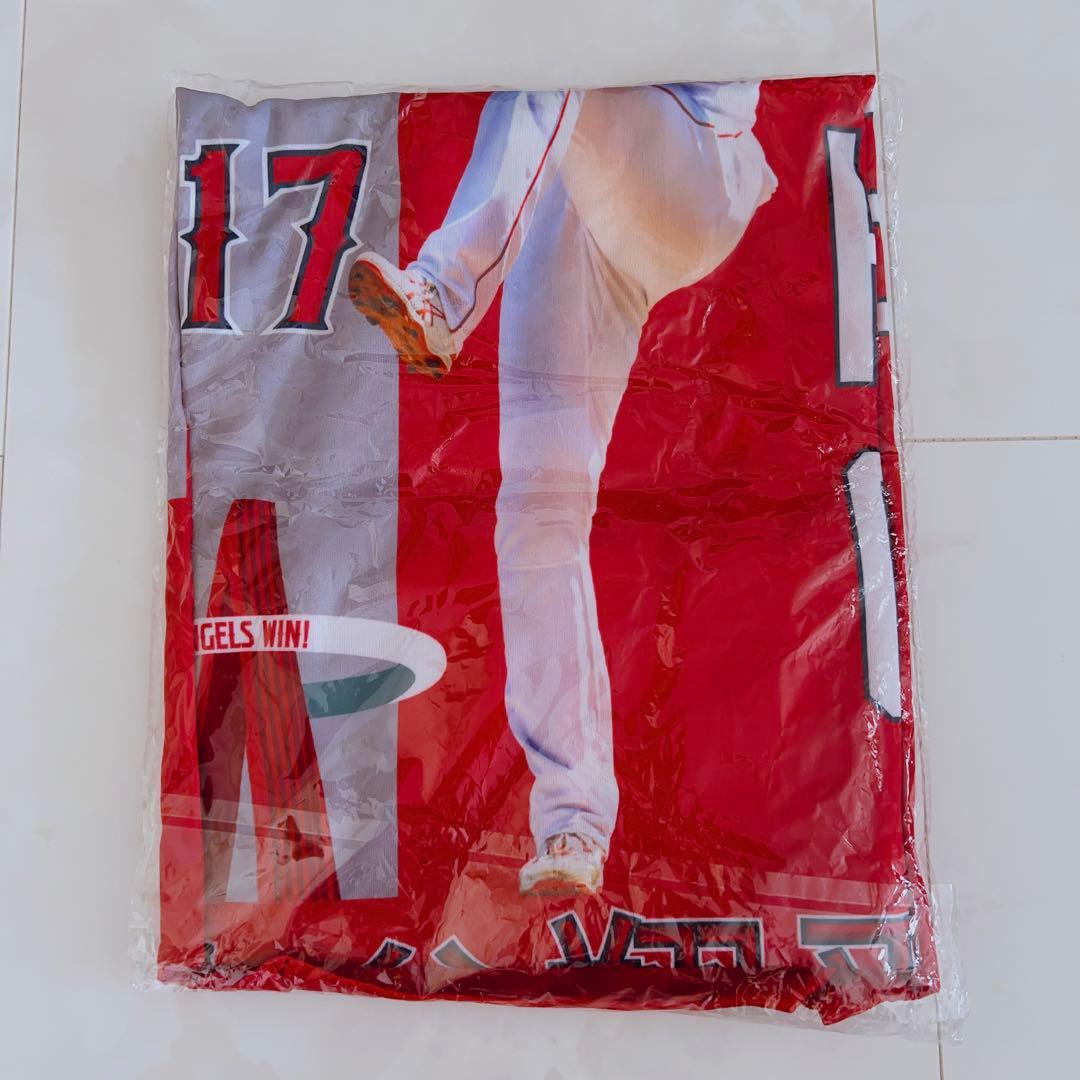 大谷翔平　西川　等身大バスタオル&非売品Tシャツ