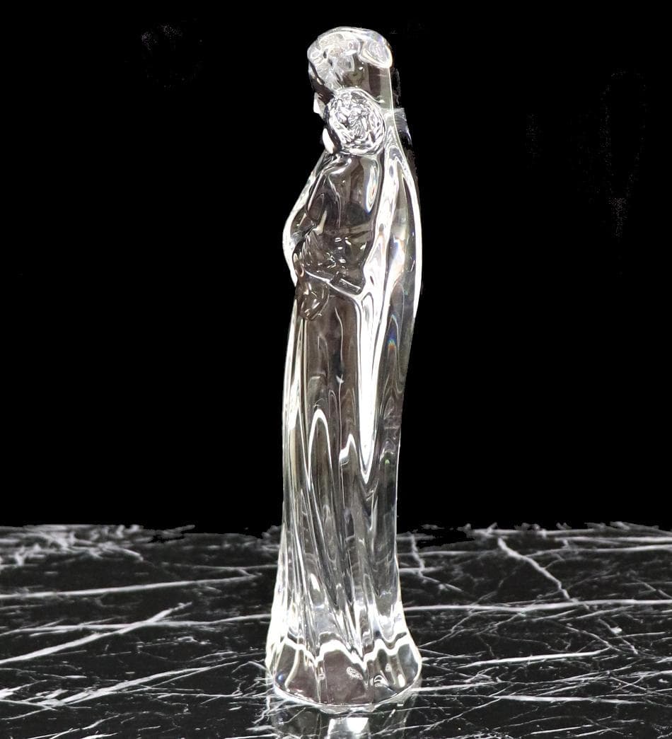 バカラ 大型 フィギュリン 聖母マリア 24cm 1.1kg 聖母子像 マドンナ