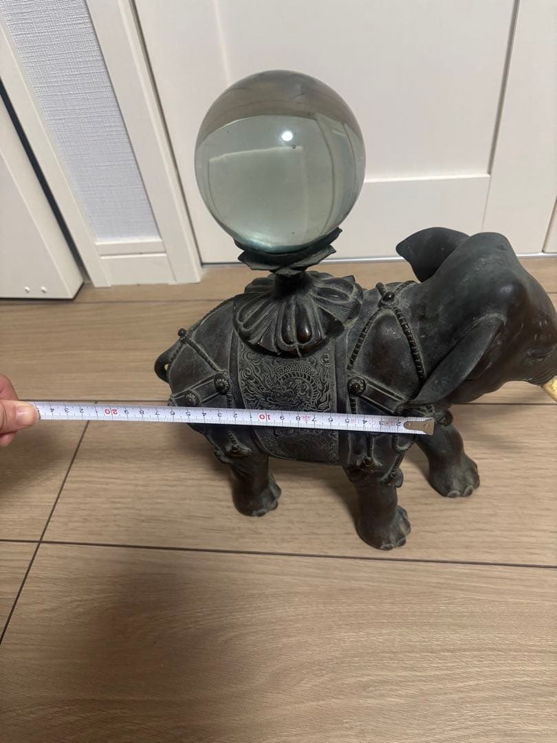 置物 金属工芸 彫刻 象