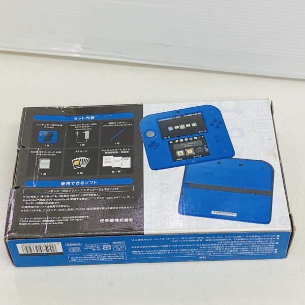 ★未使用品★極美品ニンテンドー2DS ブルー【メーカー生産終了】訳