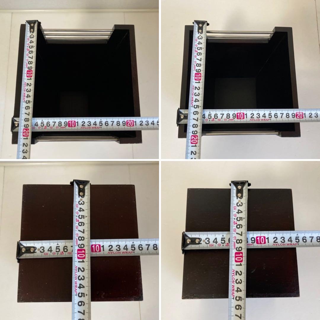 傘立て ゴミ箱 ダストボックス スタンド 2点 木製 アジアン バリ モダン