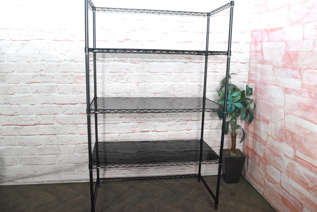 シェルフ1枚追加　自社便　ホームエレクター ワイヤーシェルフ 3方クロスバー