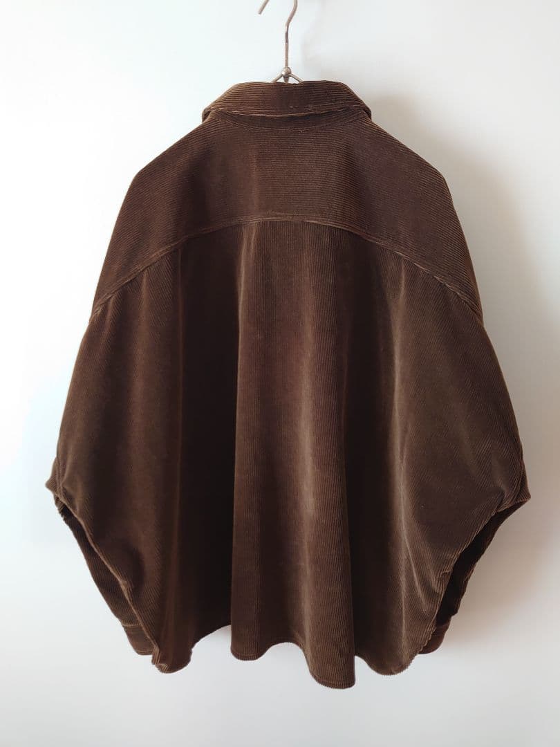 kaval カヴァル／shirt blouson (heavy corduroy