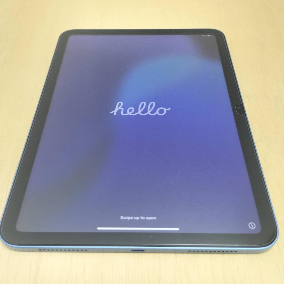 送料無料 ほぼ新品 apple iPad (第10世代) 64GB ブルー