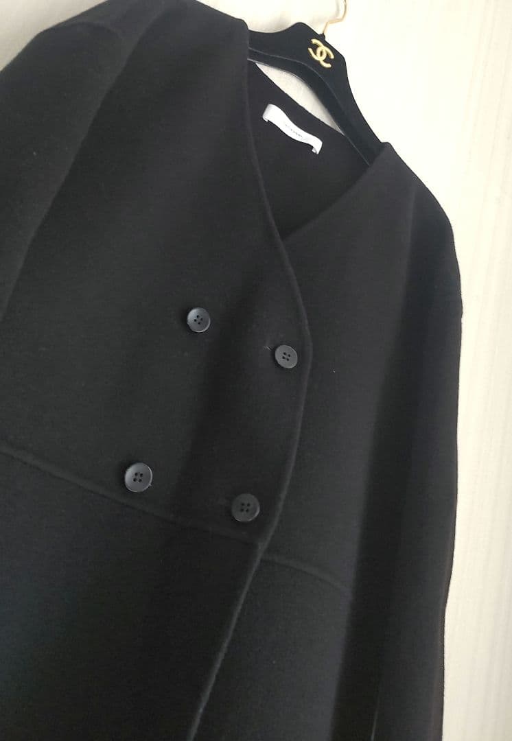 今期 スノードレル WOOLNO-COLLARCOAT ブロガードキコさん