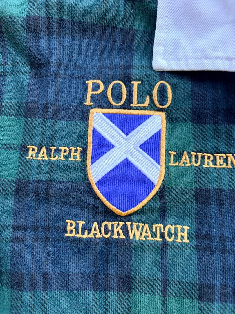 美品最安値90s 00s POLO ラルフローレン black watch L