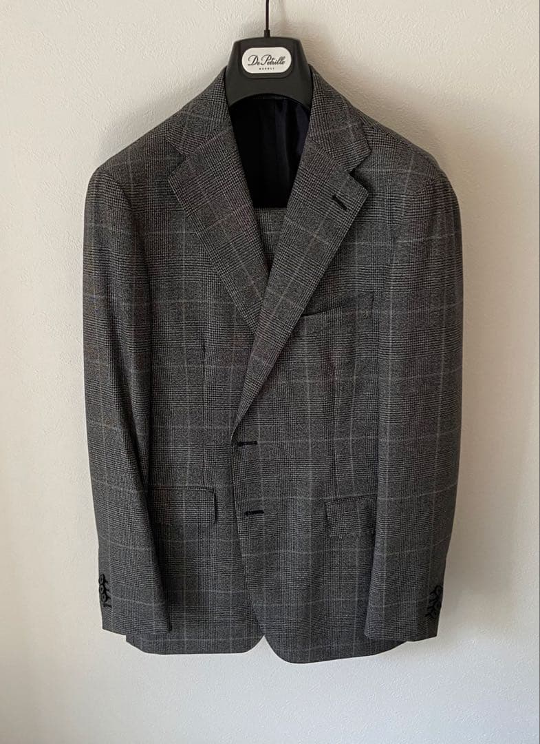 【極美品】タリアトーレ　グレンチェック　スーツ　サイズ50 48 52