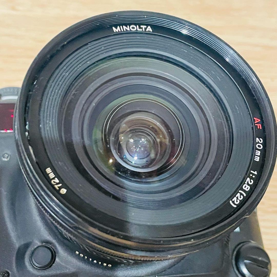 ジャンク MINOLTA ミノルタ α-9 ボディ minolta AF 20